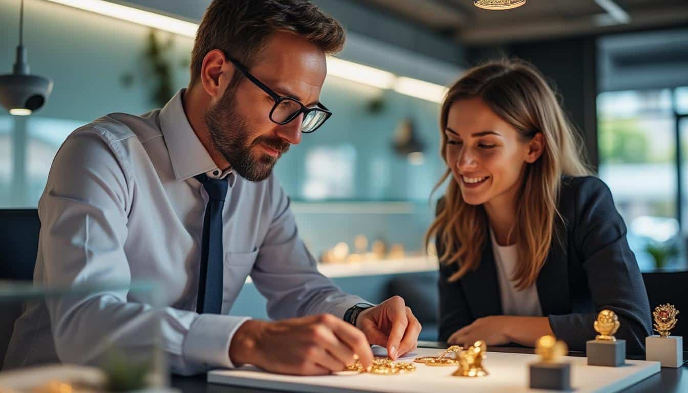 Illustration: Comment assurer la sécurité lors du rachat et de la vente de bijoux et métaux précieux à Dijon