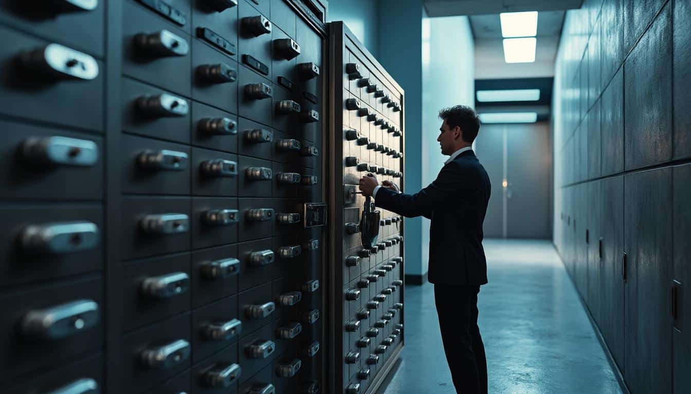 Illustration: Comprendre le fonctionnement du coffre dans une banque