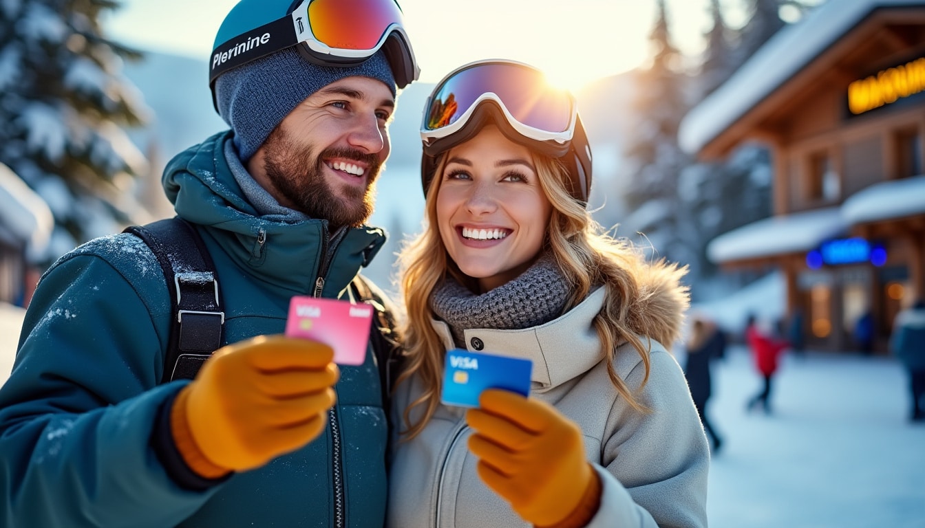 Illustration: Comprendre l’assurance du carré neige et la protection liée à la carte Visa Premier