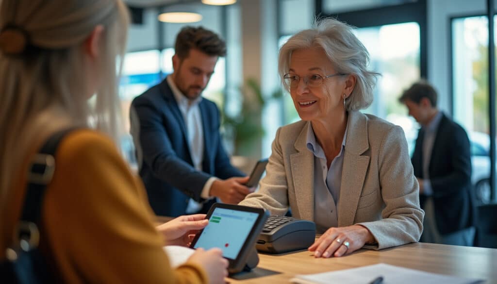 Guichet bancaire : choisir entre service humain et distributeur