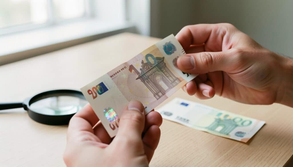 Comment reconnaître un faux billet rapidement
